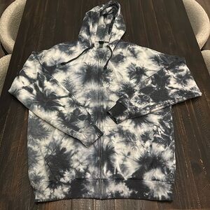 Wild Fable Full Zip Tie-Dye Hoodie